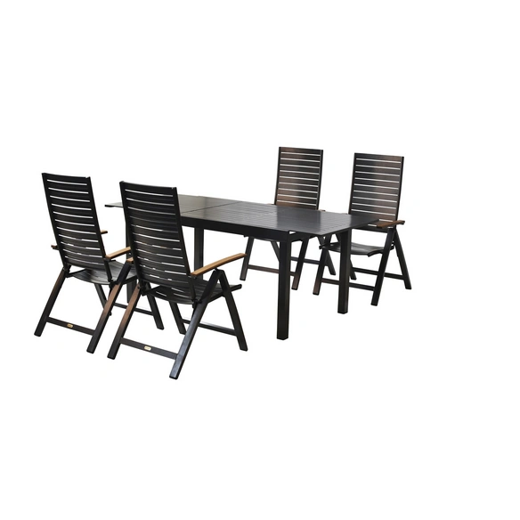 Gartenmöbel-Diningset »Astros«, 5 tlg., 4 Sitzplätze, Aluminium