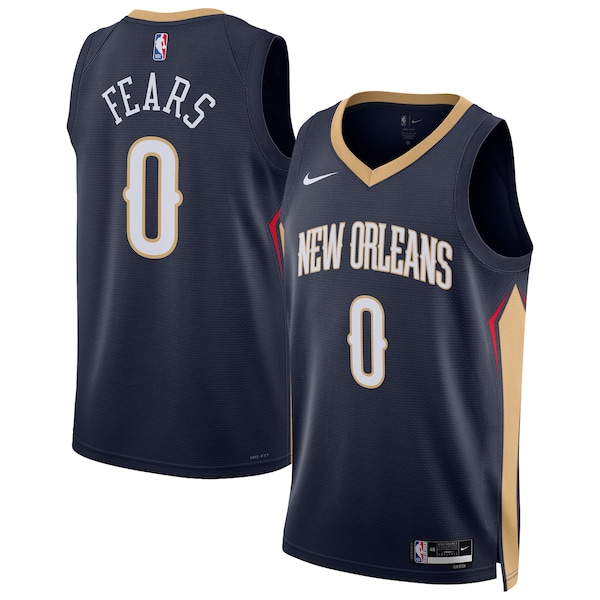Jeremiah Fears New Orleans Pelicans Nike Unisex Swingman Jersey - Icon Edition - Navy
