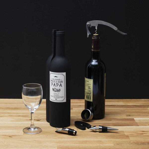 Zestaw do wina BOTTLE BOX 5-częściowy