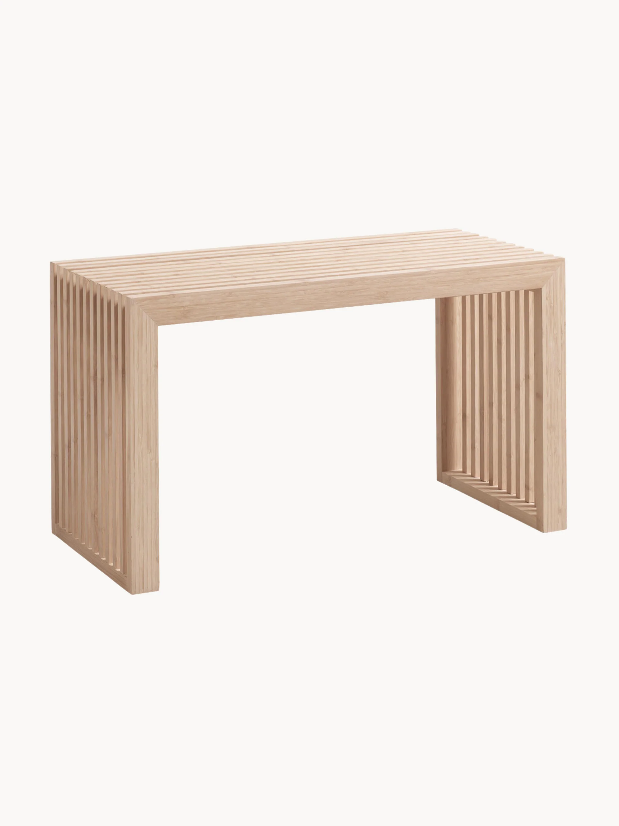 Sitzbank Rib aus Bambusholz