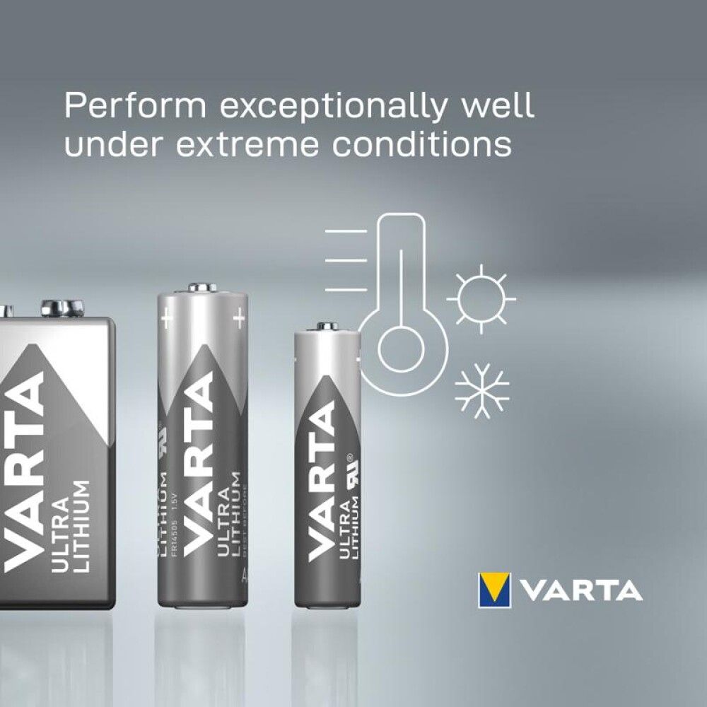 BATTERI VARTA ULTRA LITHIUM AAA 4STK