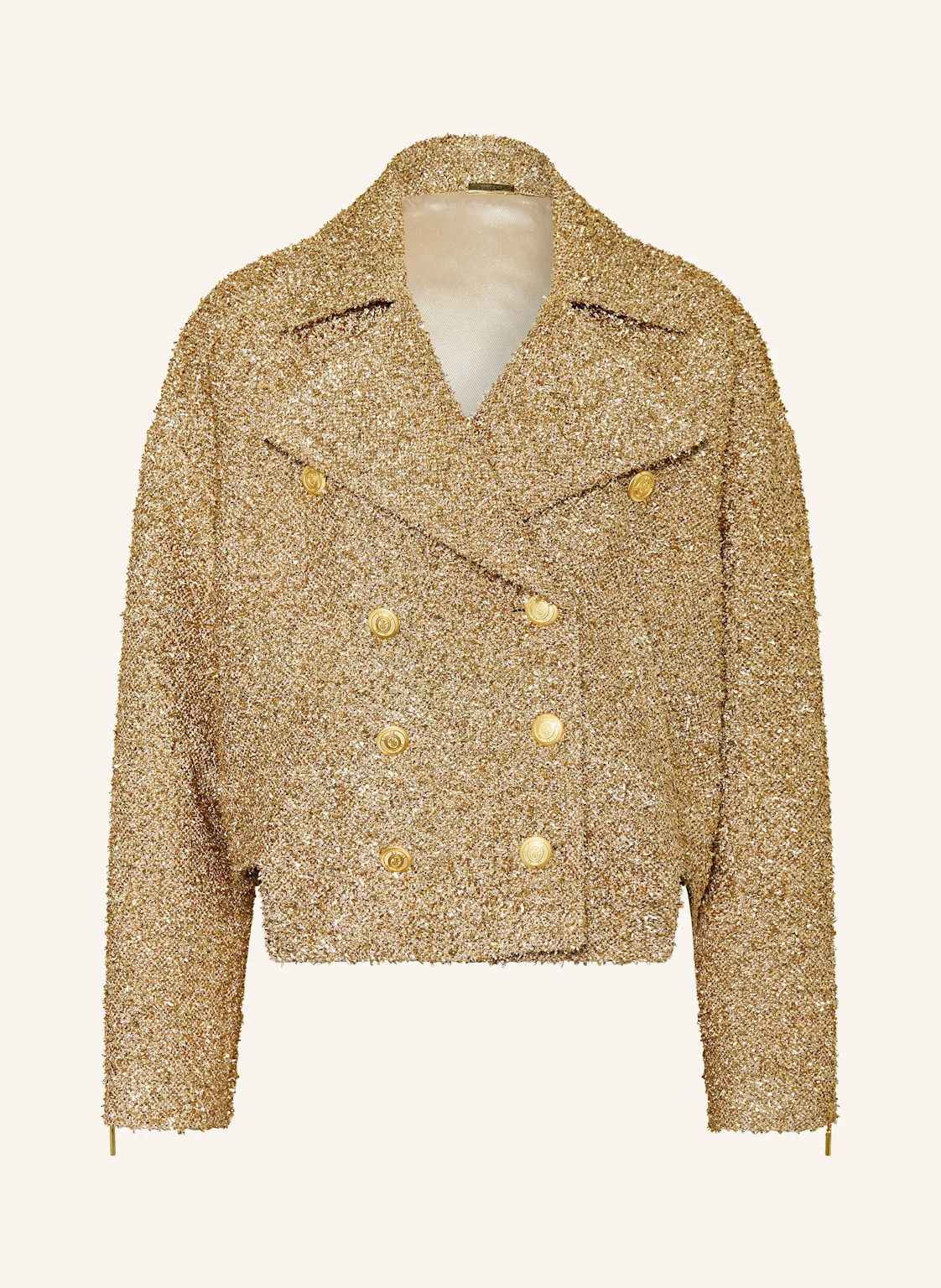 NVSCO Cabanjacke SAMANTHA mit Glitzergarn