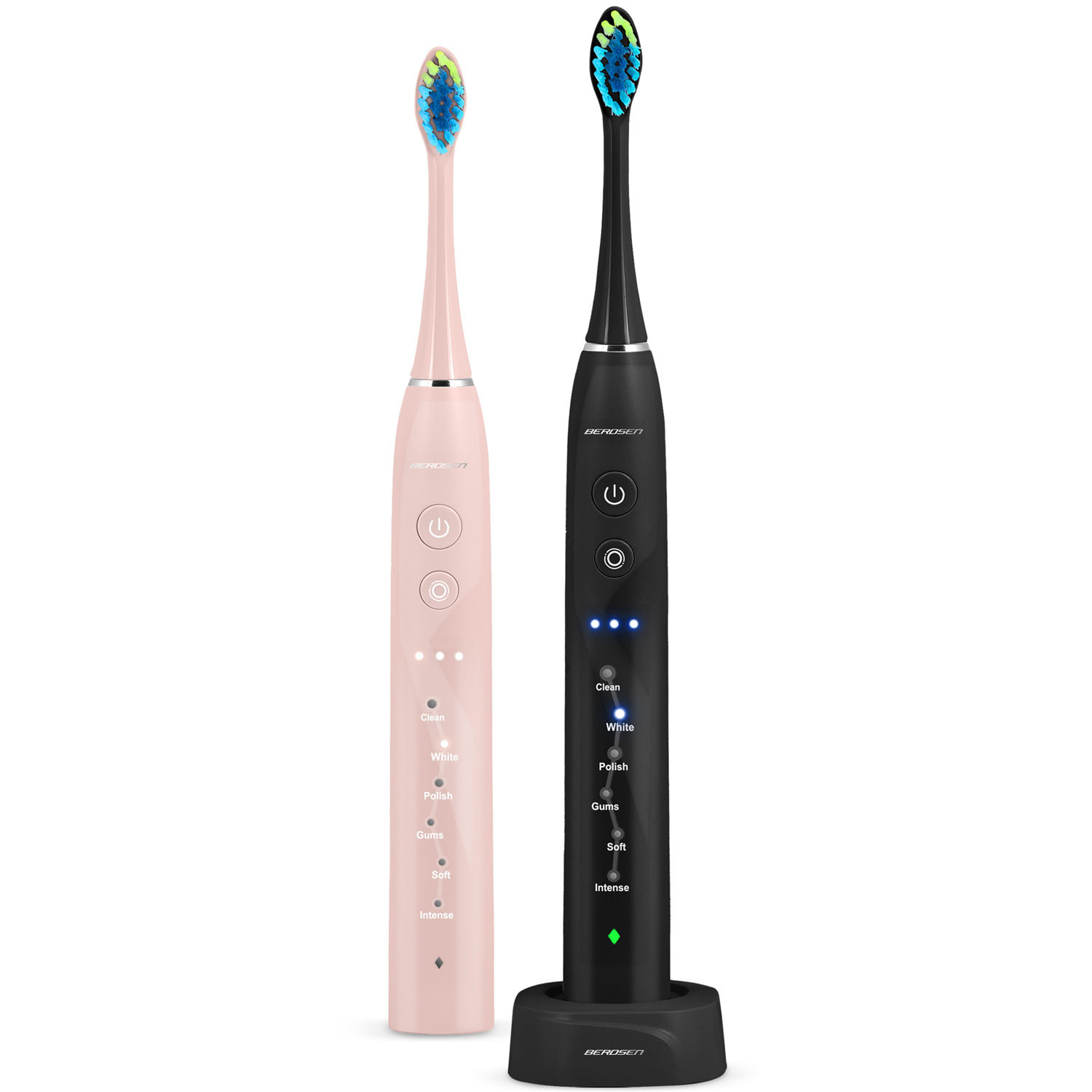 Szczoteczka soniczna do zębów Berdsen Galaxy Duo zestaw 2 szt. 322021