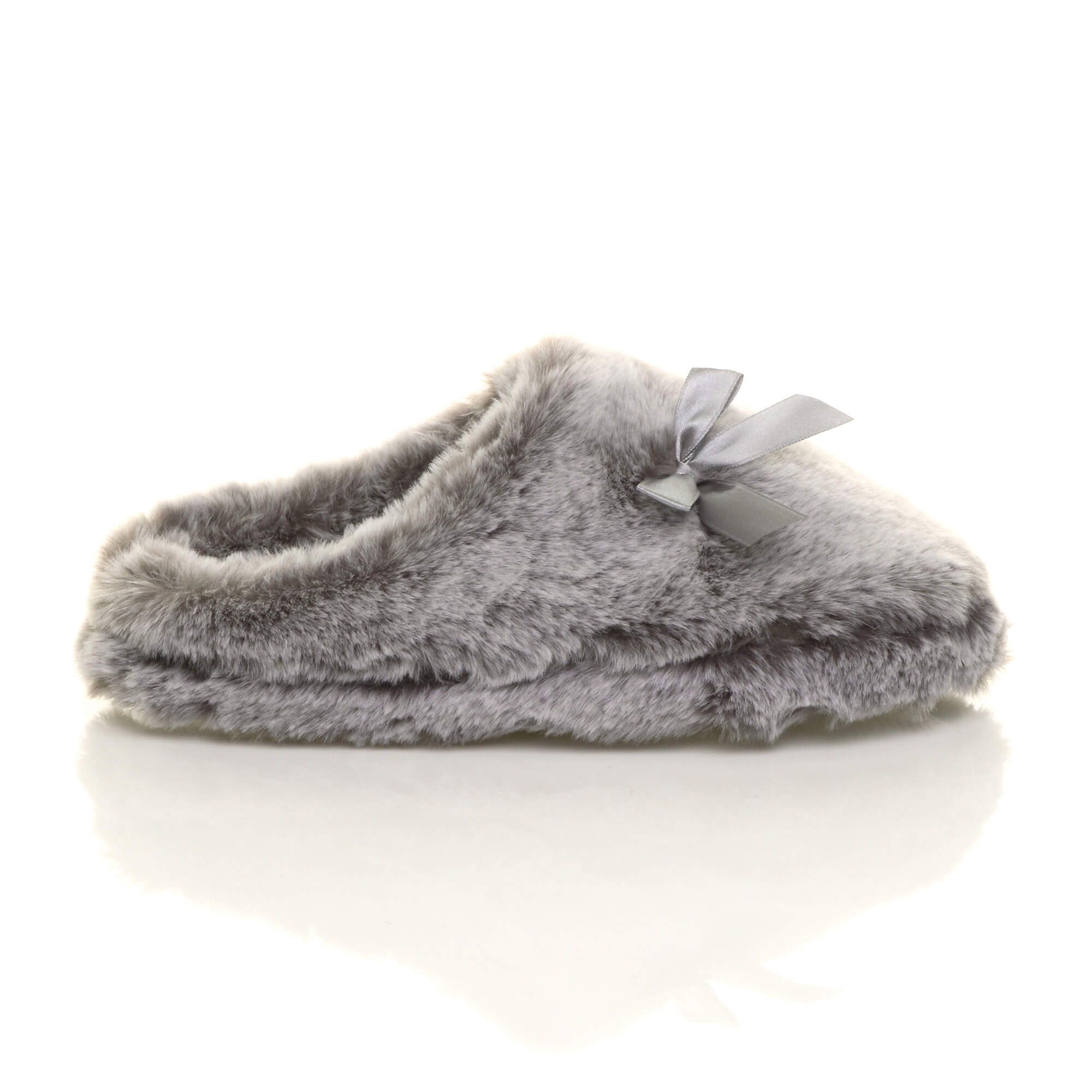 AJVANI Fluffy Mule Slippers