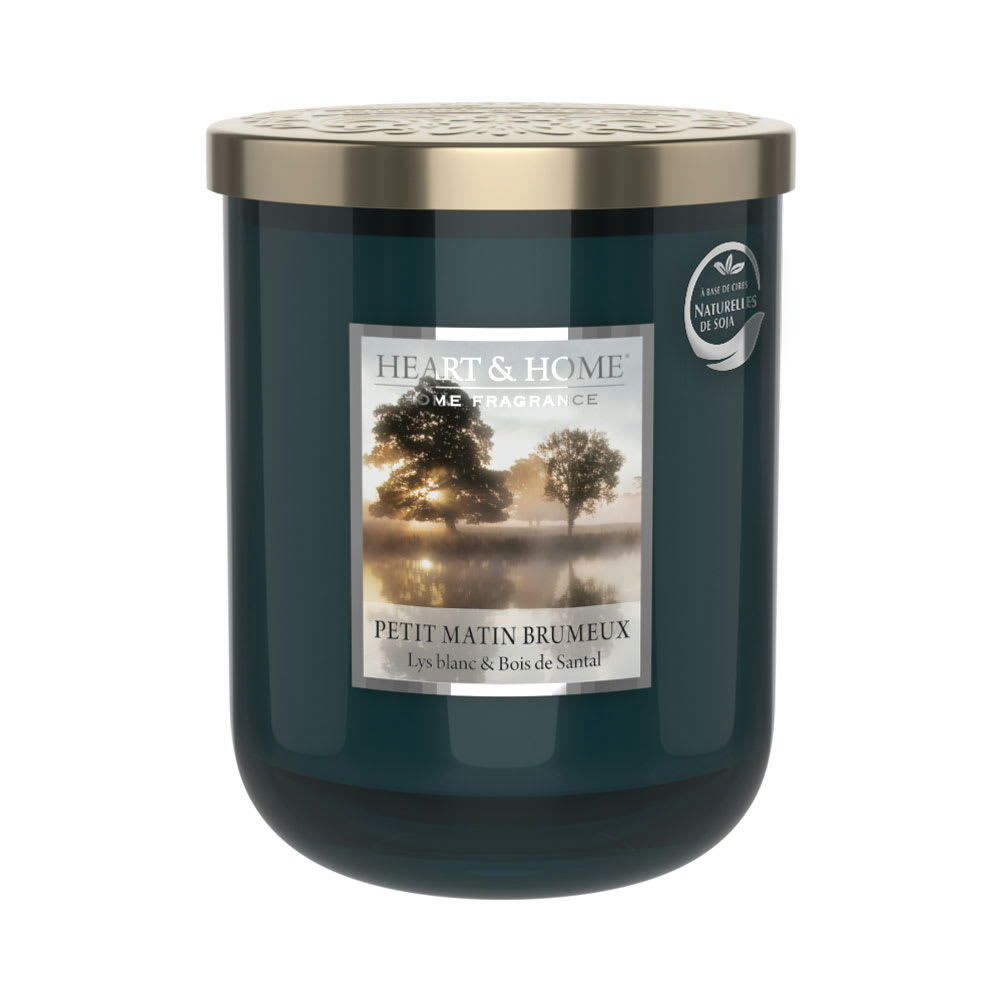 - Grande bougie heart and home matin brumeux