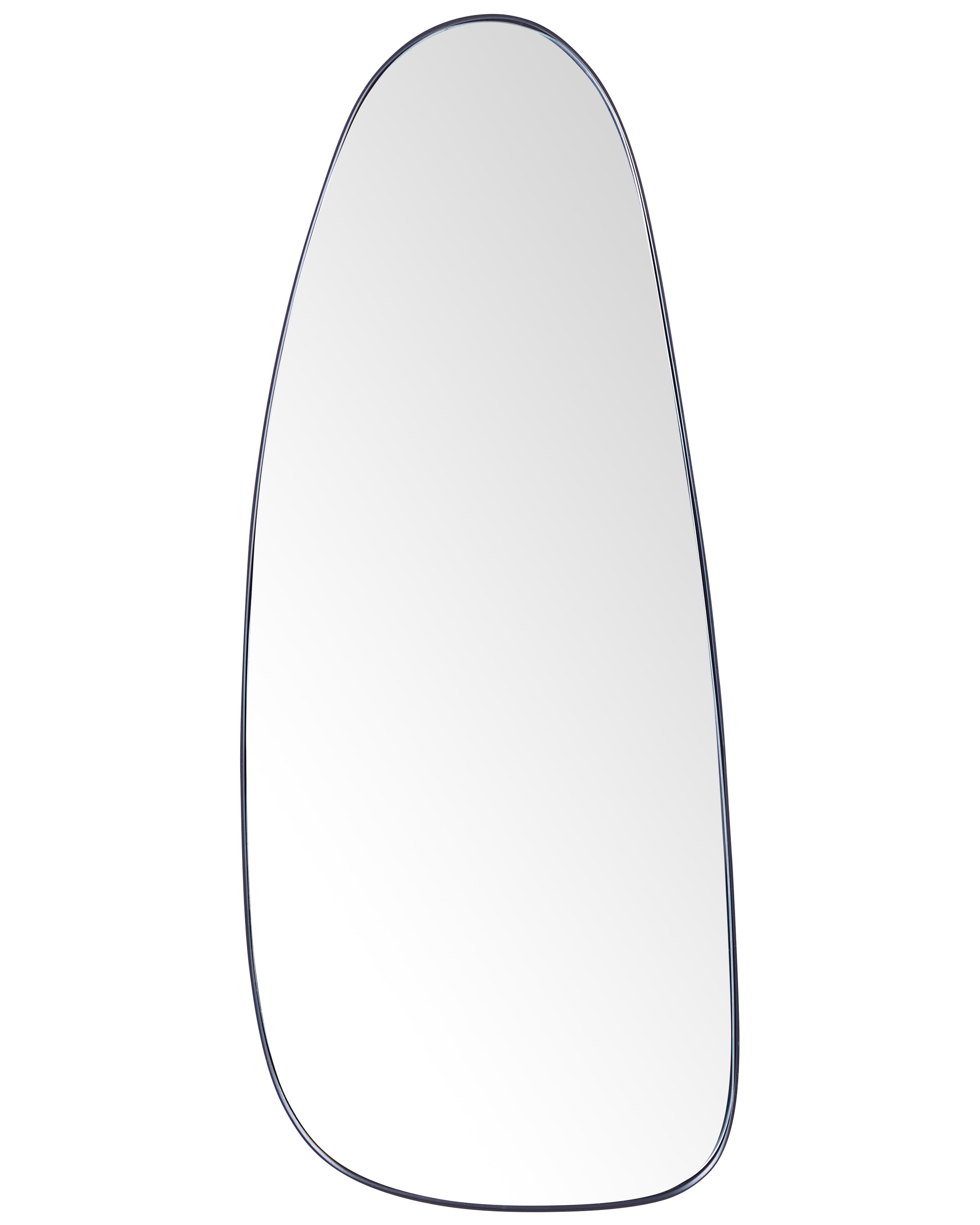 Wall Mirror CERGY 39 cm 95 cm Metal Black