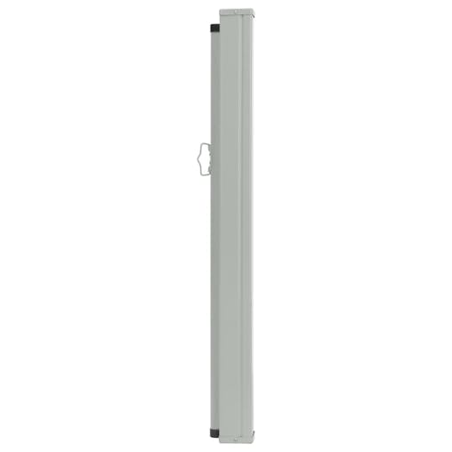 NNEVL Patio Retractable Side Awning 140x500 cm Cream