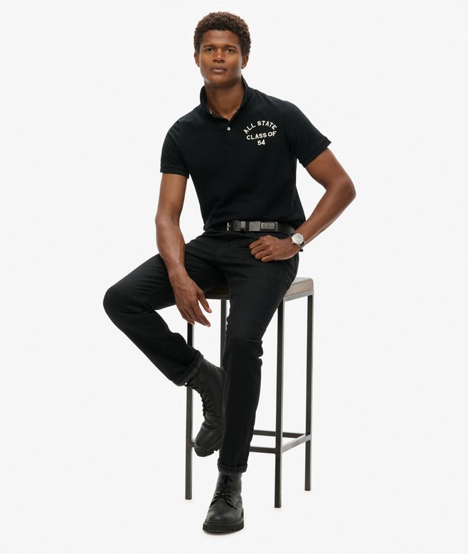 Organic Cotton Superstate Short Sleeve Polo Shirt