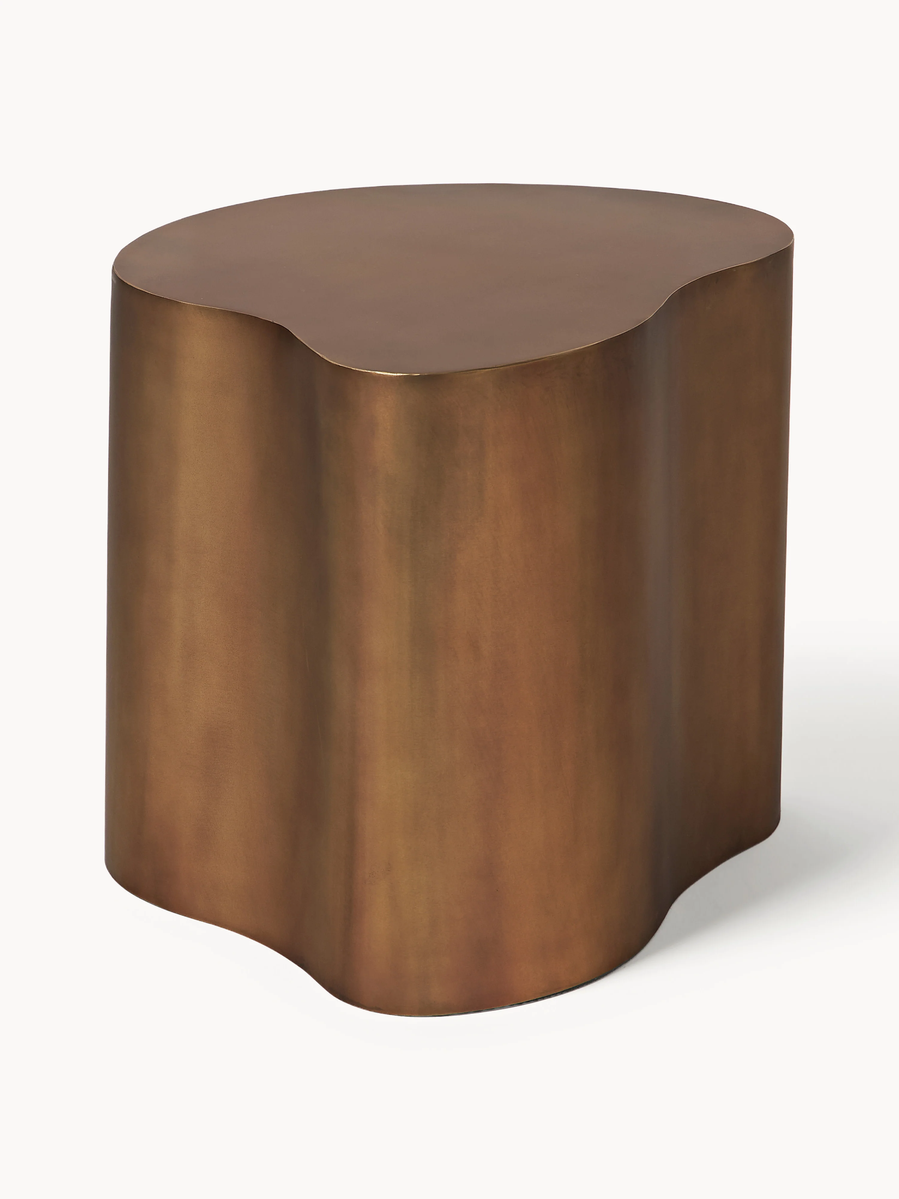 Metall-Beistelltisch Dale in organischer Form