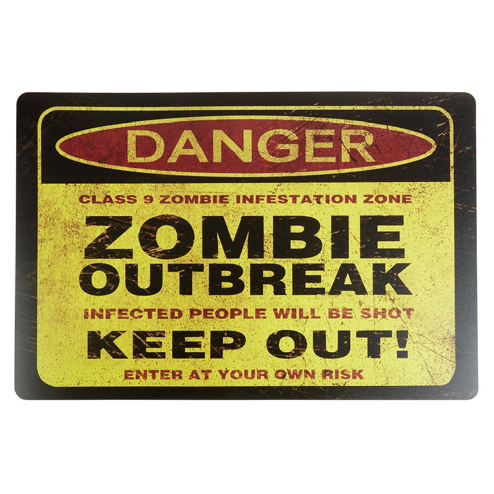 Set de table zombie