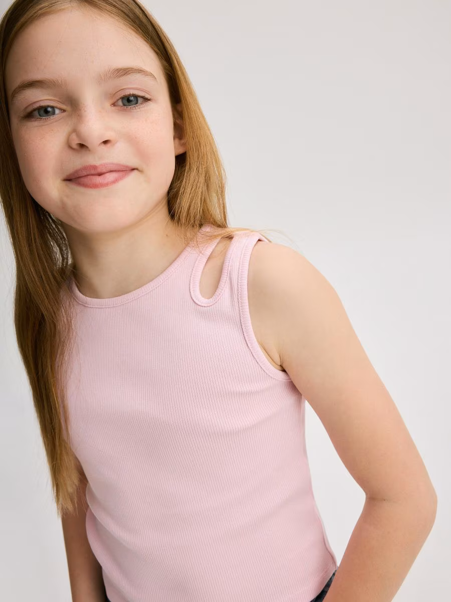 Dropped Armhole Top