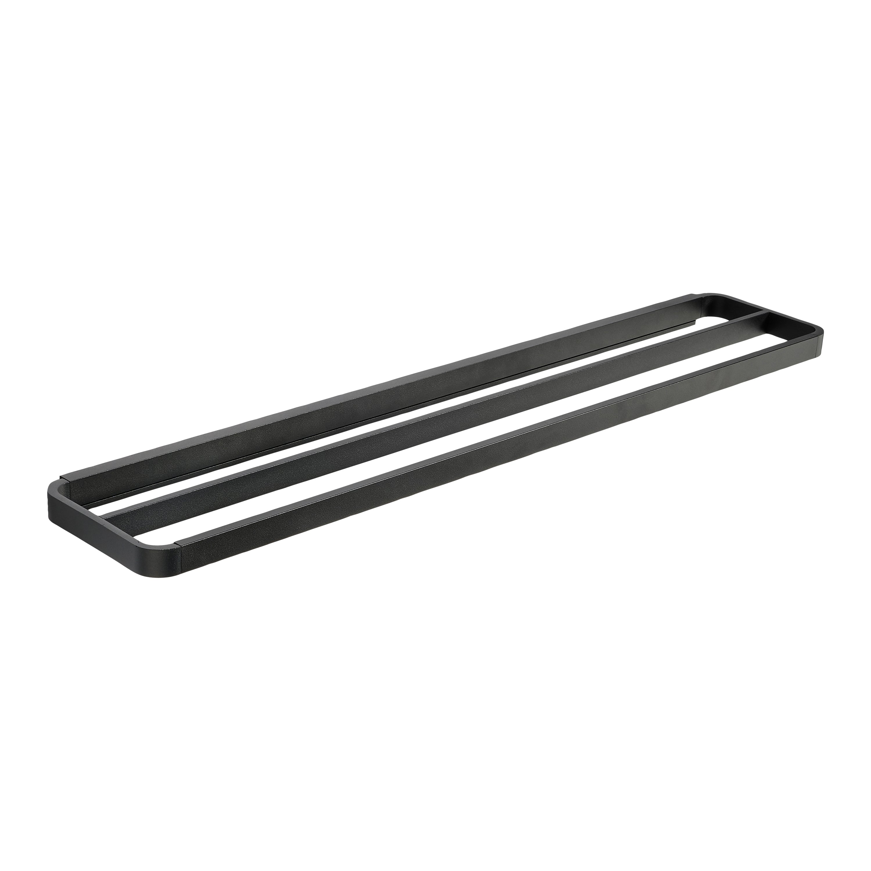 Zone Denmark Double Rim Handdoekrek - L 70 cm - Zwart
