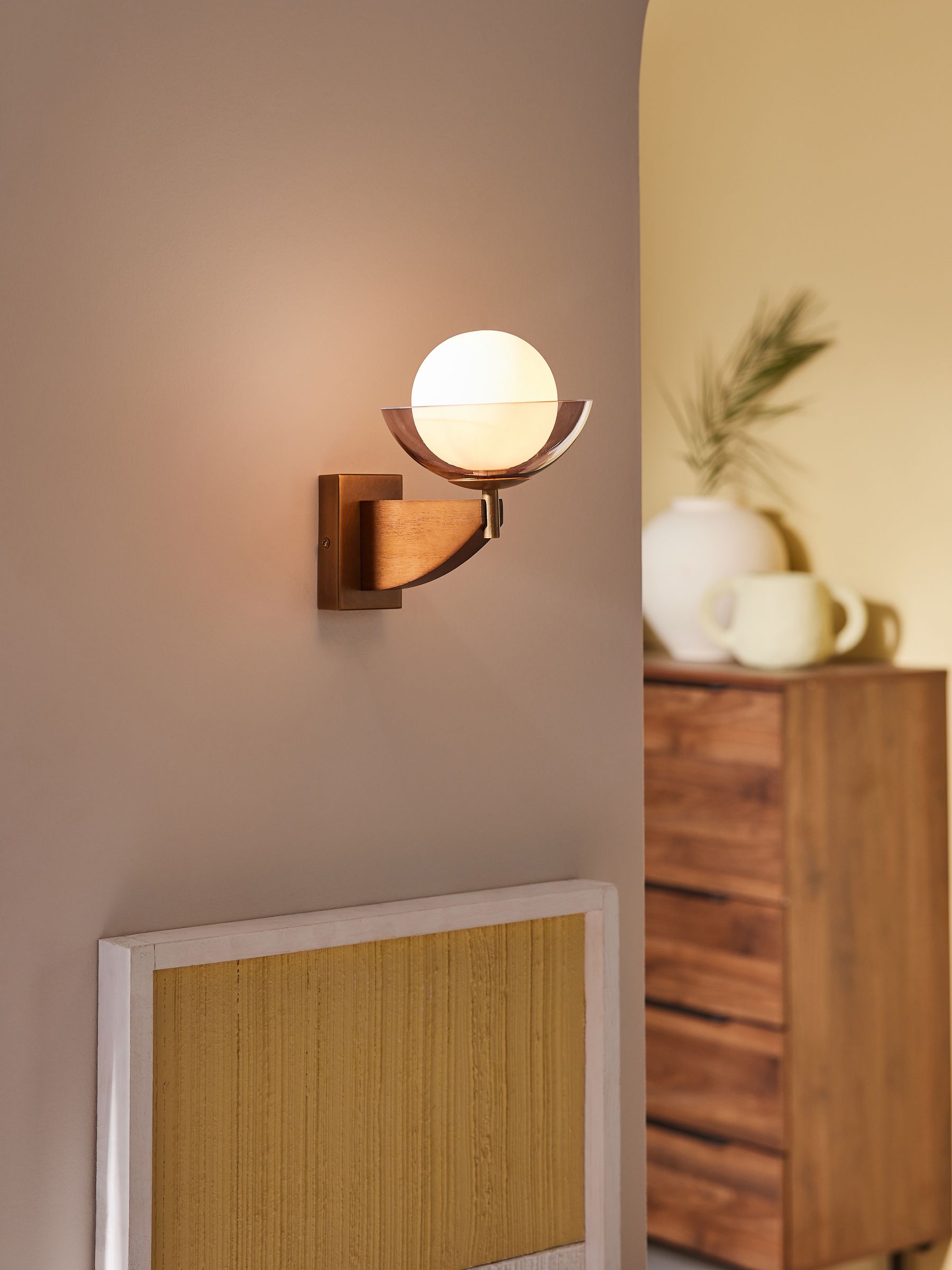 Wood Layla Wall Light