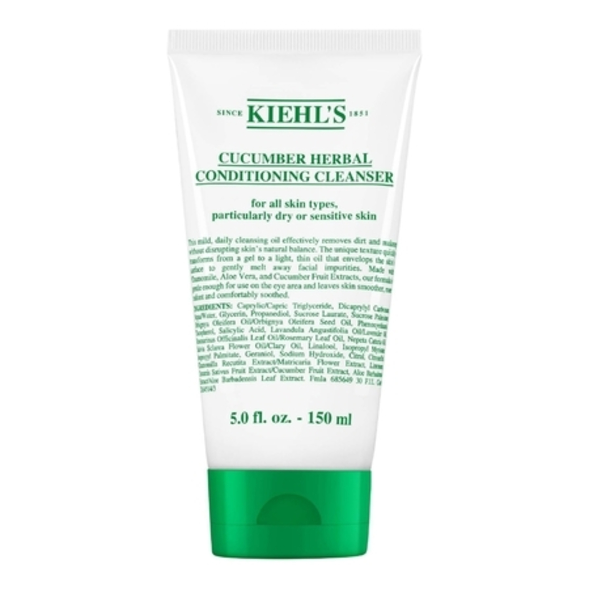 CUCUMBER HERBALNettoyant visage au concombre peaux sensibles