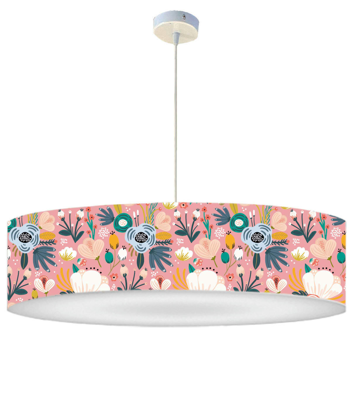 ENFANT - Suspension Enfant Floral Rose D: 50 x H: 25