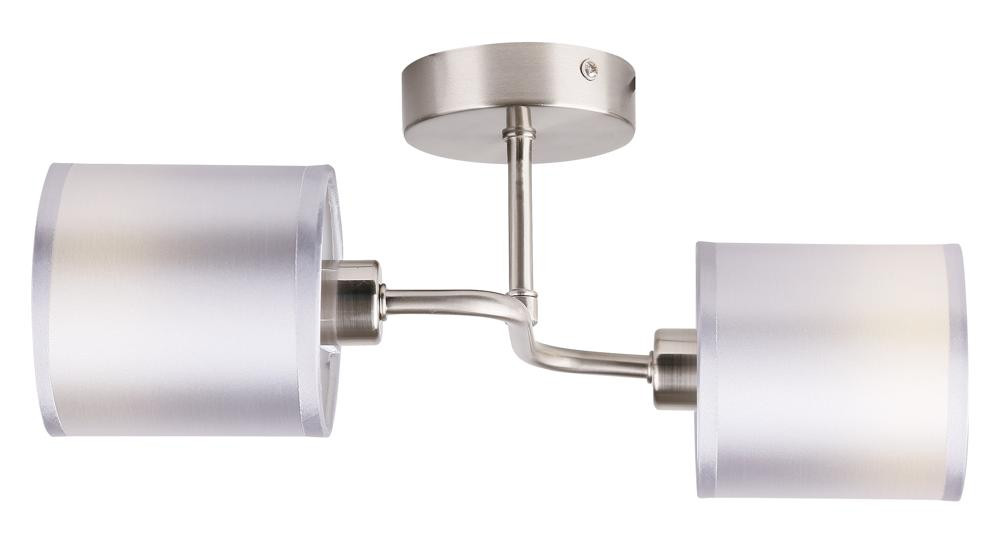 Lampa kinkiet SAX 2x40w e14 satyna