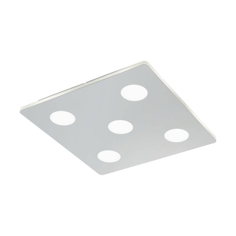 Plafonnier LED pour salle de bain Cabus chrome 5 x 4,5 W EGLO