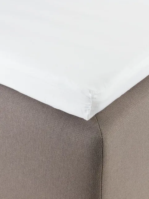 Kuvertlagen satin ELIN 180x200x6-10 beige