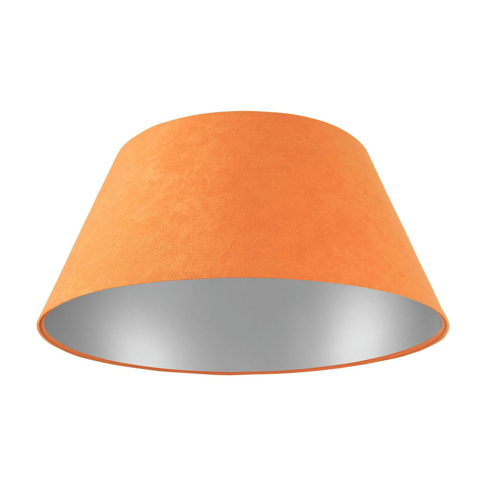 BIG BELL - Suspension Tissu Orange 50x50x102 cm