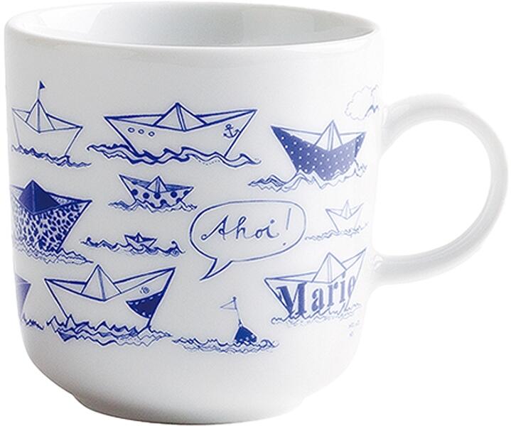 Kahla Ahoi Marie Kaffeebecher 0,3 l Papierschiffchen