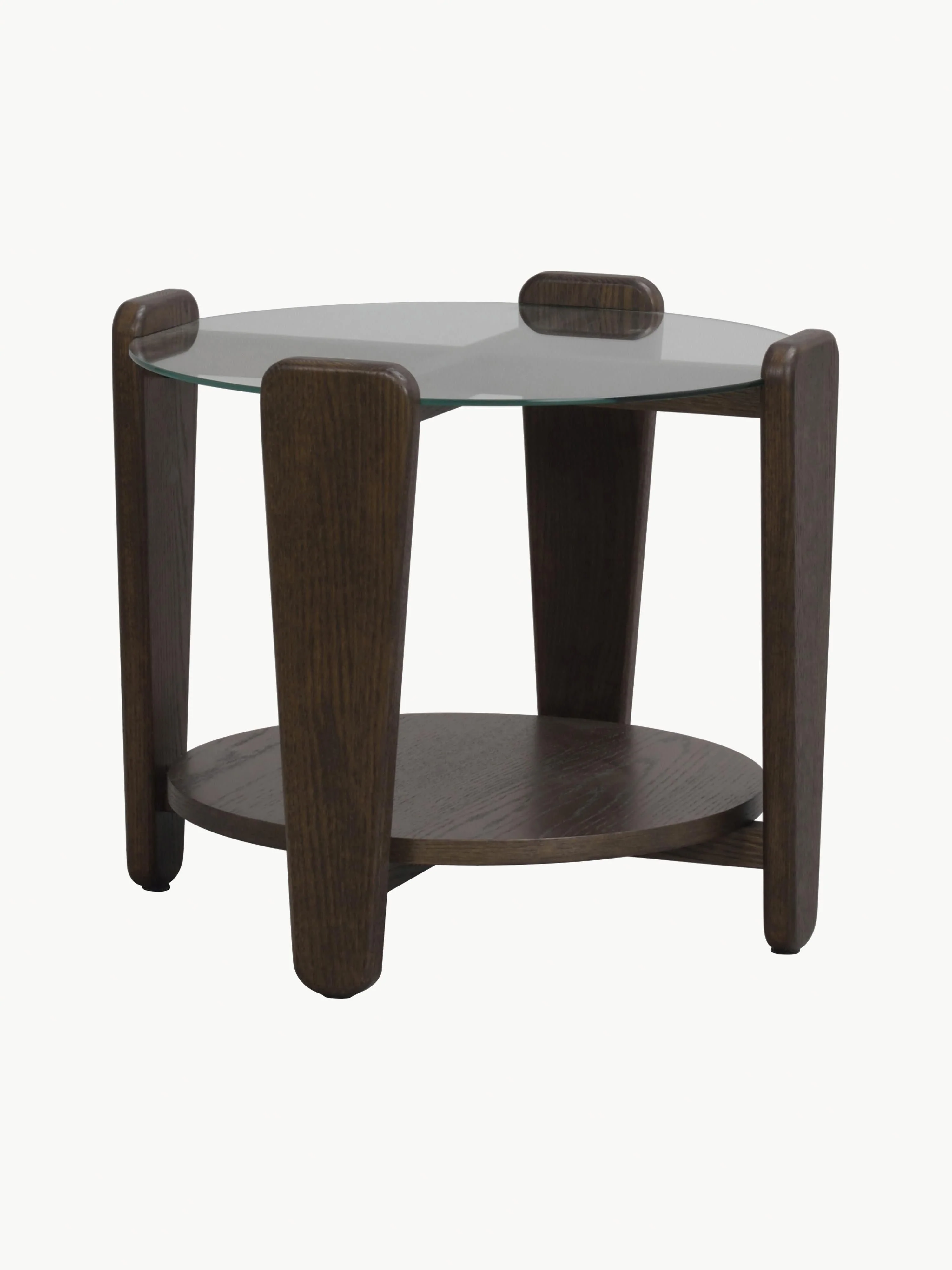 Runder Couchtisch Arran aus Eichenholz