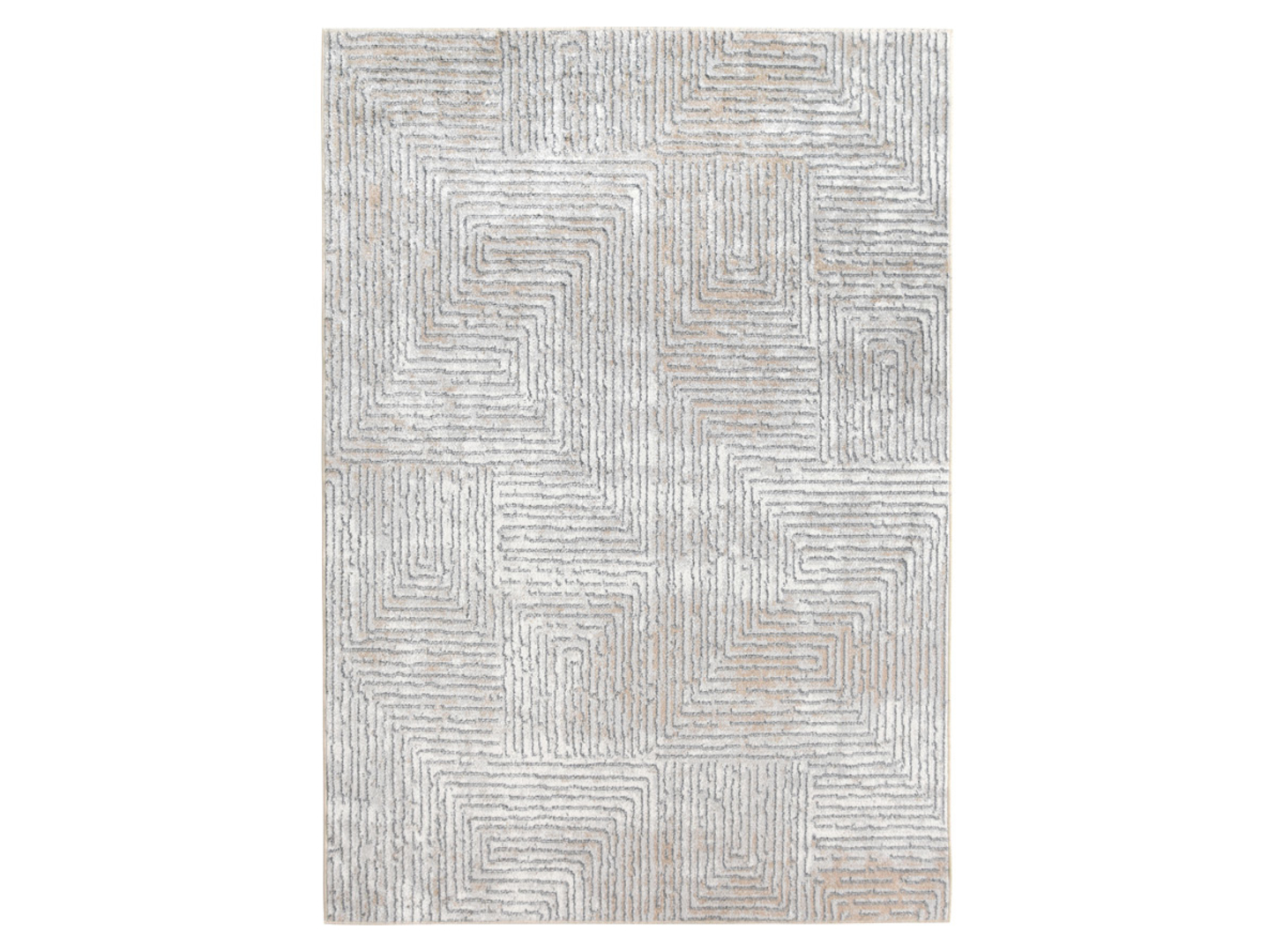 Dywan Vegas 120x170 cm szaro-kremowy