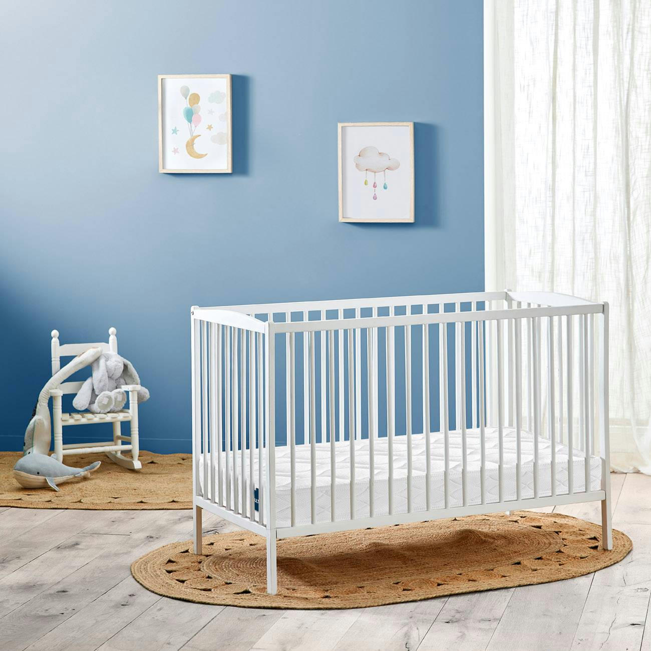 TICHOU - Matelas enfant de 12 cm 70 x 140 cm