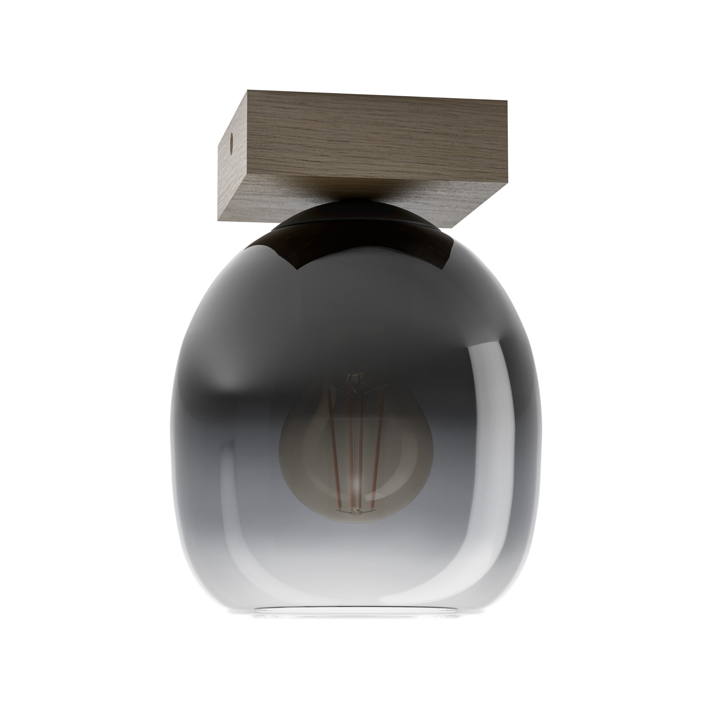 EGLO plafondlamp Filago - e27 - 14.5 cm - bruin