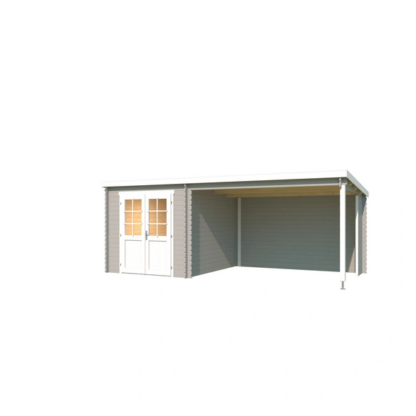 Gartenhaus »Saint Paul«, BxHxT: 240 x 222,3 x 303,9 cm (Außenmaße inkl. Dachüberstand), Holz