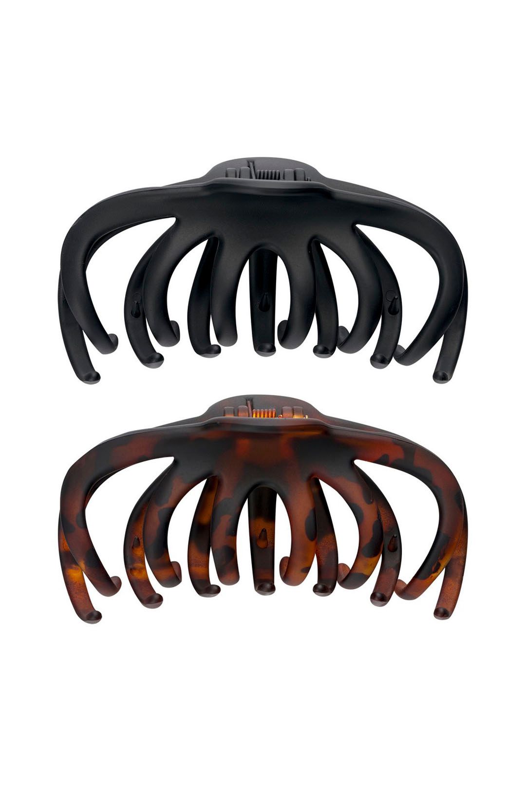 Brushworks Matte Octopus Claw Clips - 2 Pack