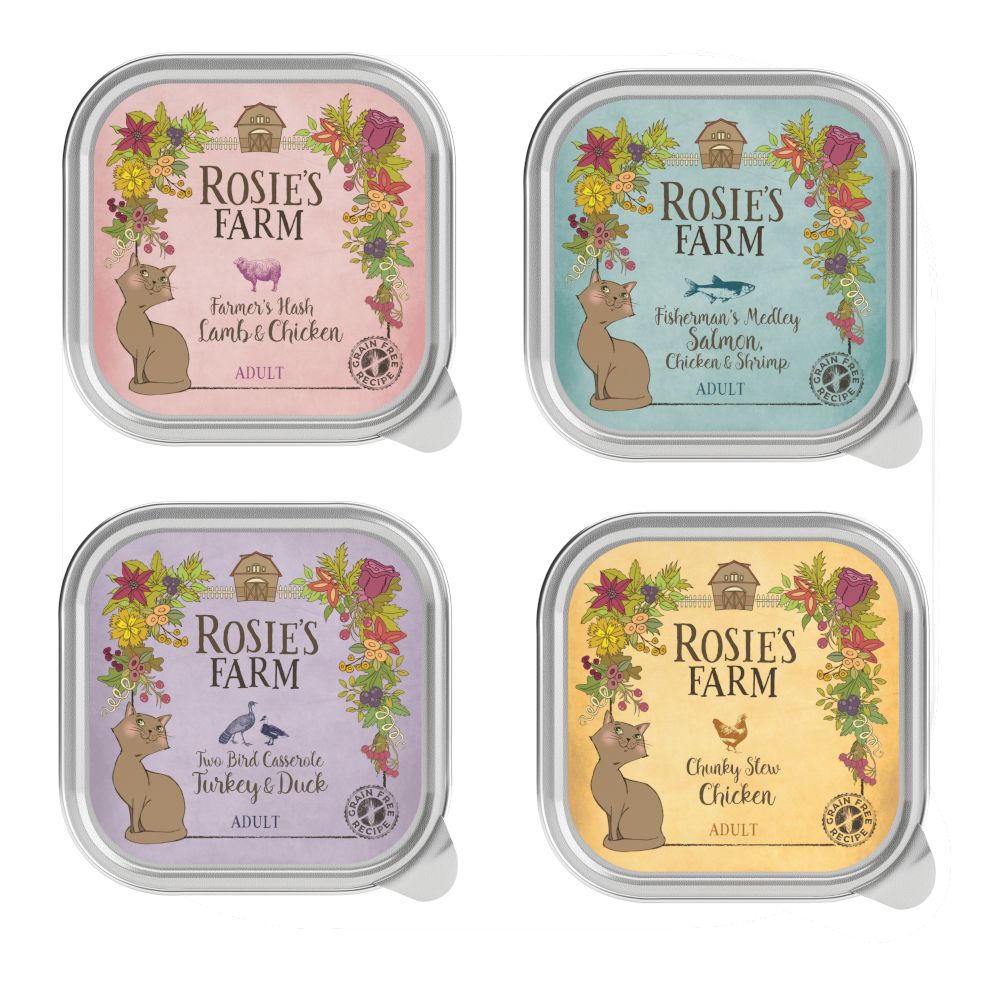 Rosie's Farm Adult Saver Pack Trays 48 x 100g