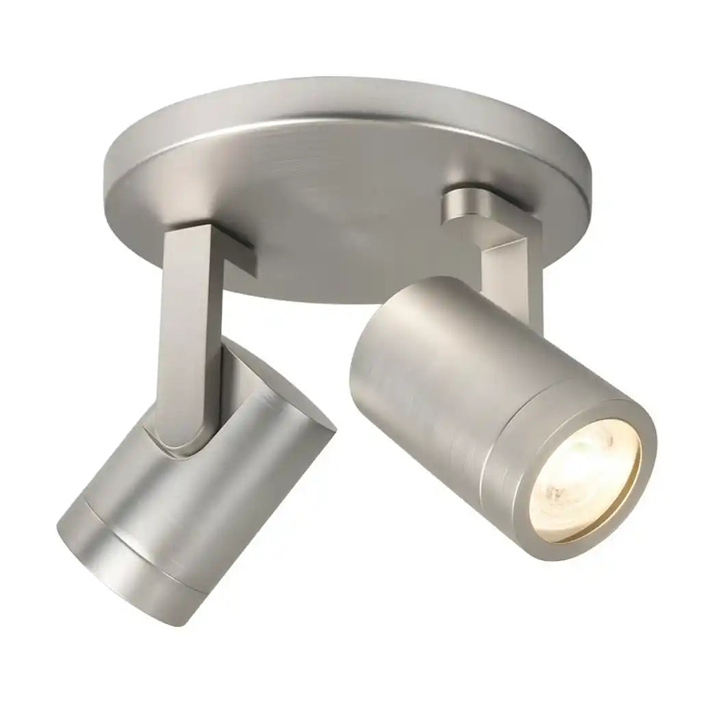 Highlight spot HALO - 2 lichts - 17 x 15  cm - mat chroom