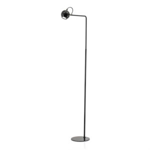 FurniLux Vloer lamp camera - zwart - 42x22x150 cm