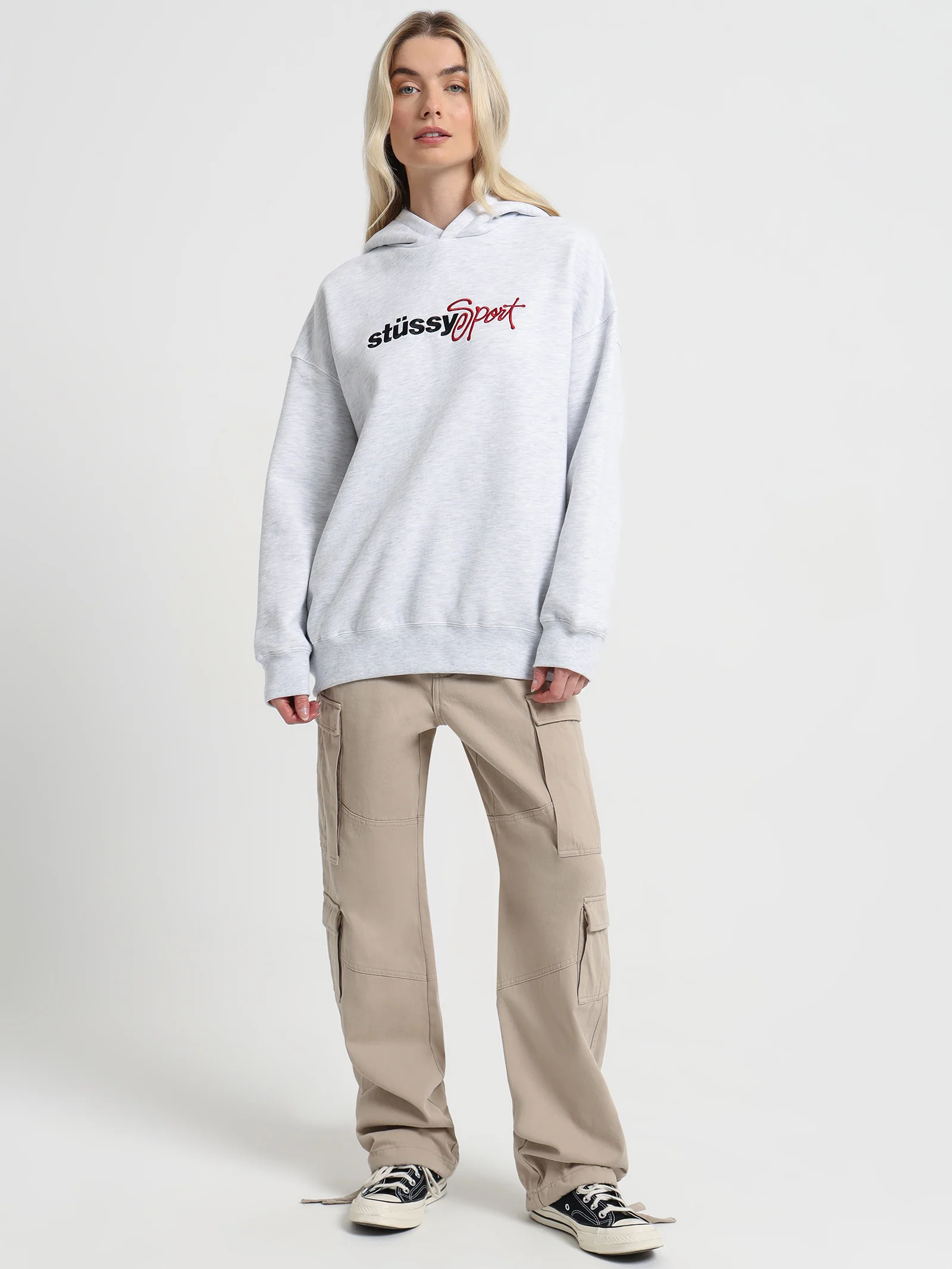 Stussy Sport Oversized Hooded Sweat