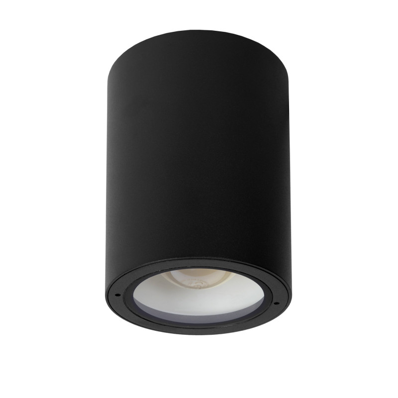 Spot extérieur Volantis noir E27 40 W LUCIDE