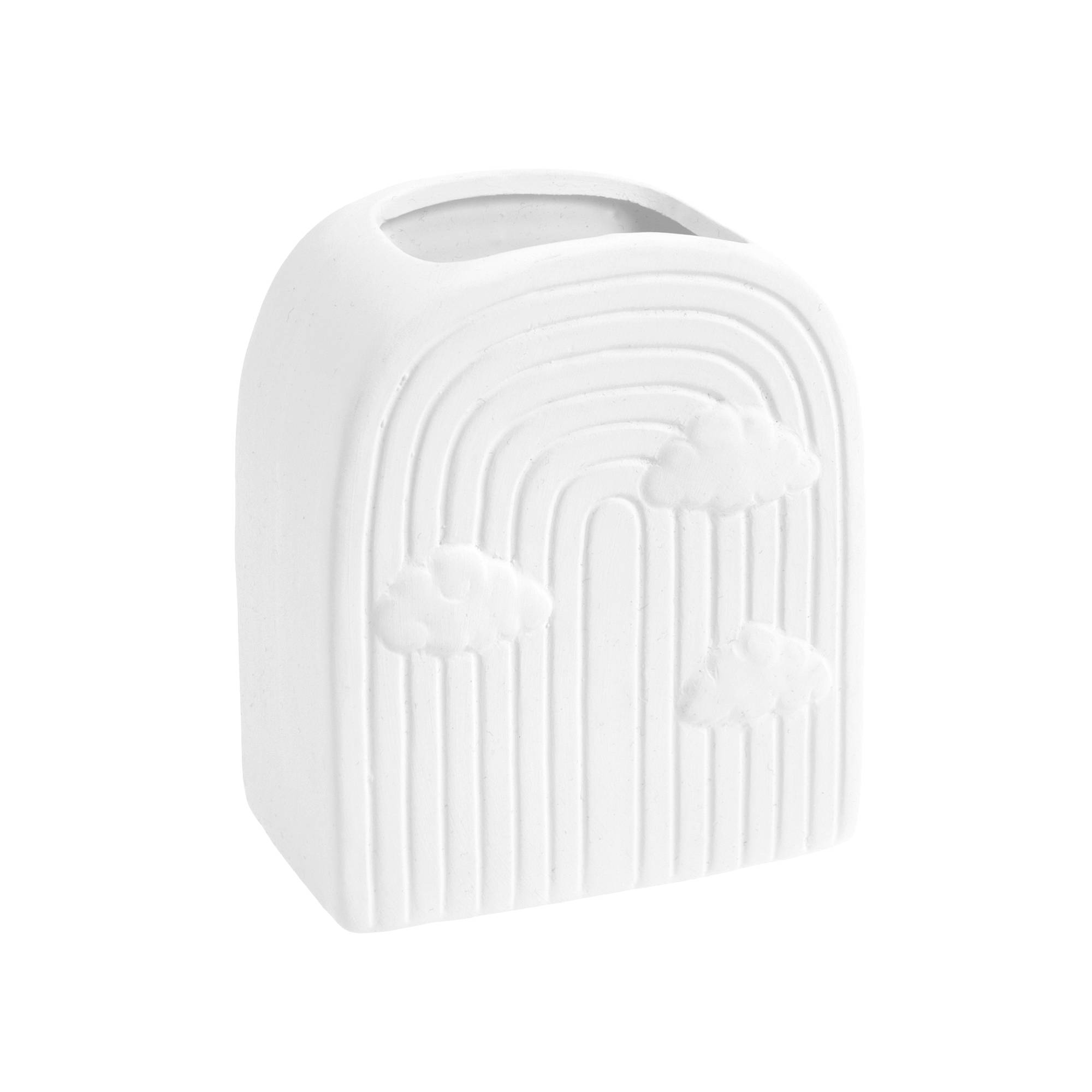 Paint Your Own Rainbow Pen Pot