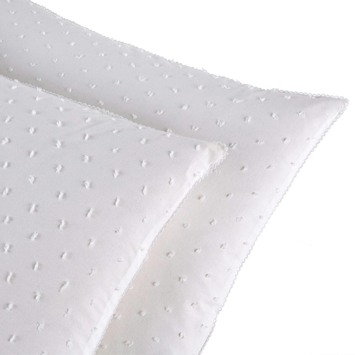 Taie d'oreiller enfant coton plumetis, Hilda