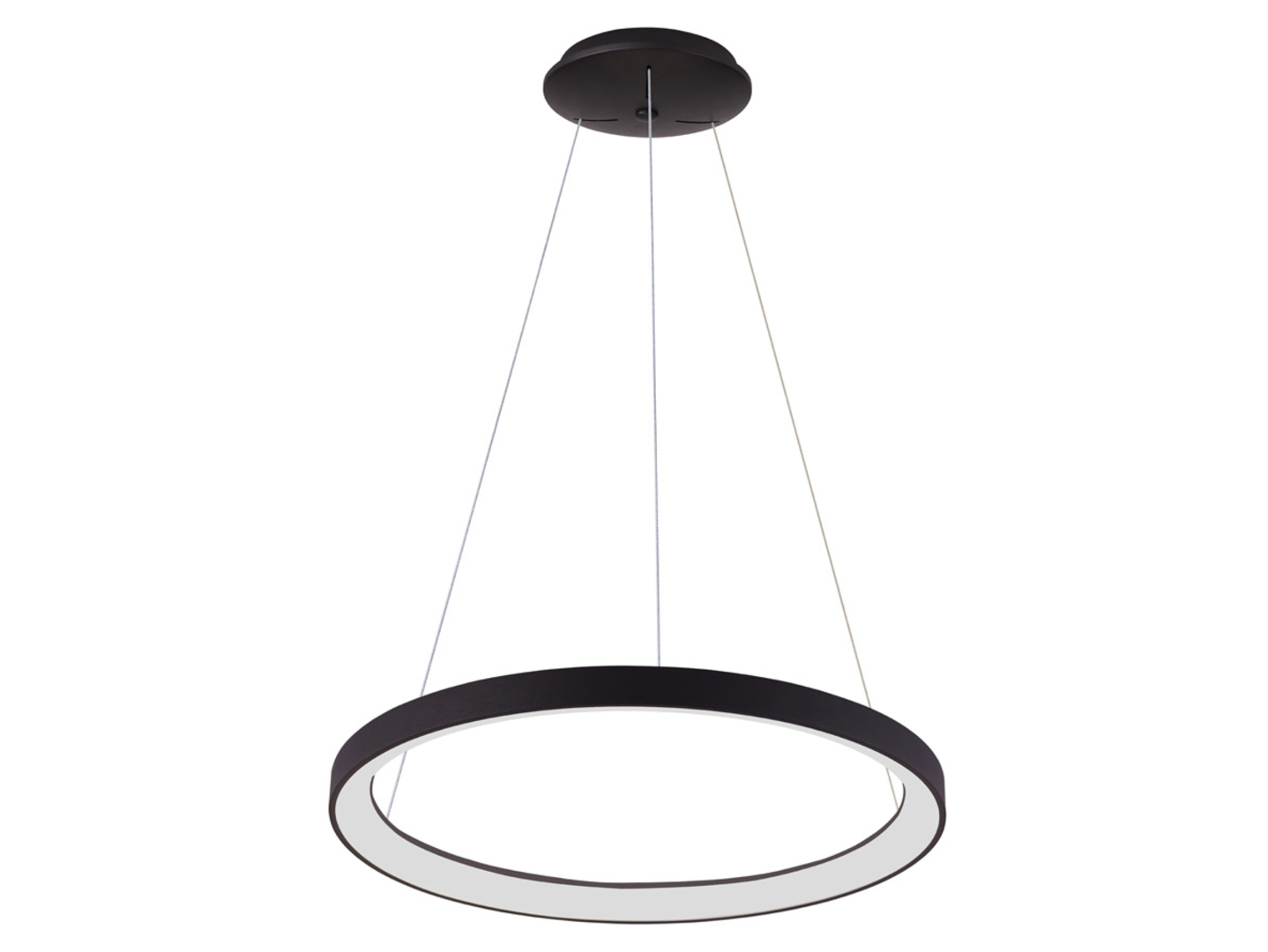Lampa wisząca Vico LED ze zmienną barwą światła czarna