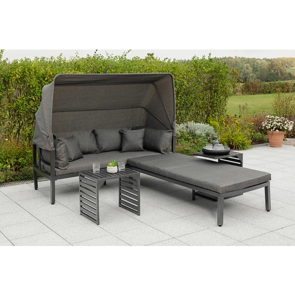 Relaxinsel »Argos«, Aluminium, inkl. Auflage