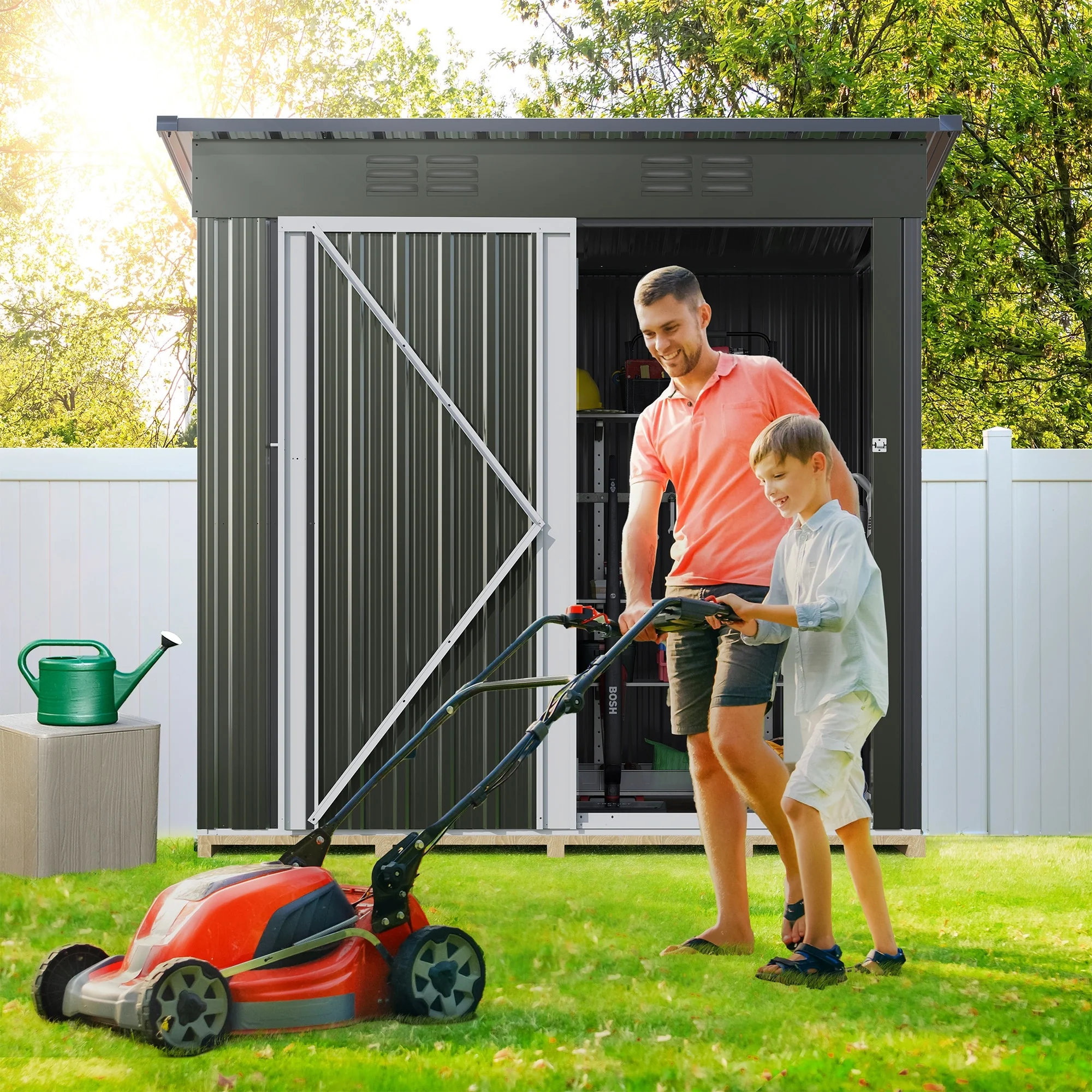 Steel Outdoor Storage Shed