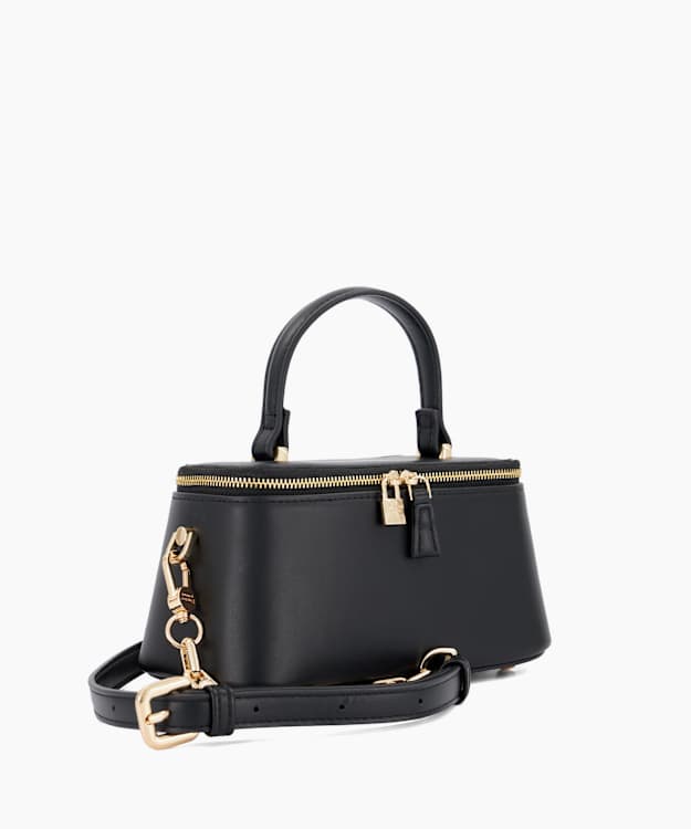 Successful Black - Leather Mini Vanity Bag