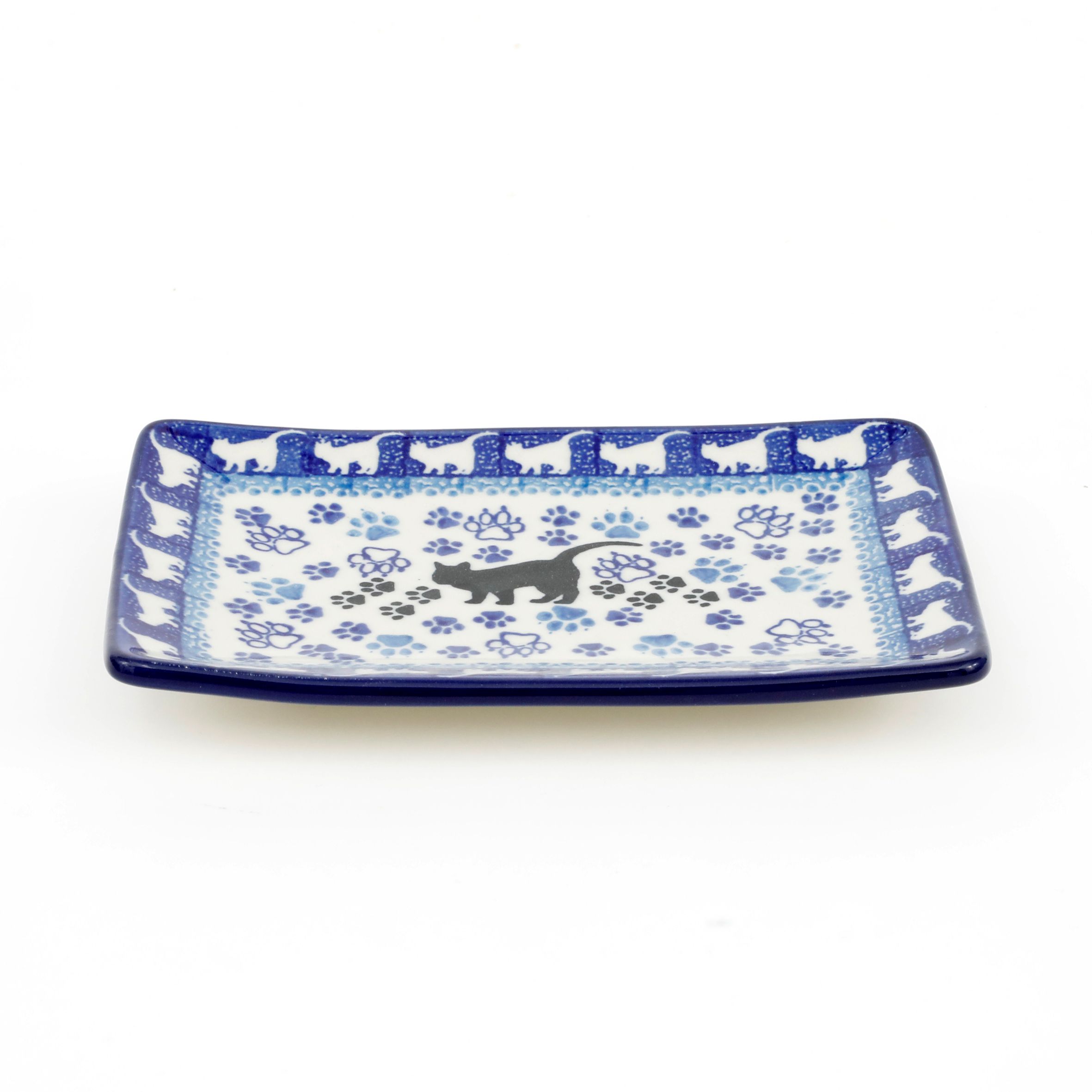 Tacka ceramiczna C27 18/12 cm 1771X Czarny kot