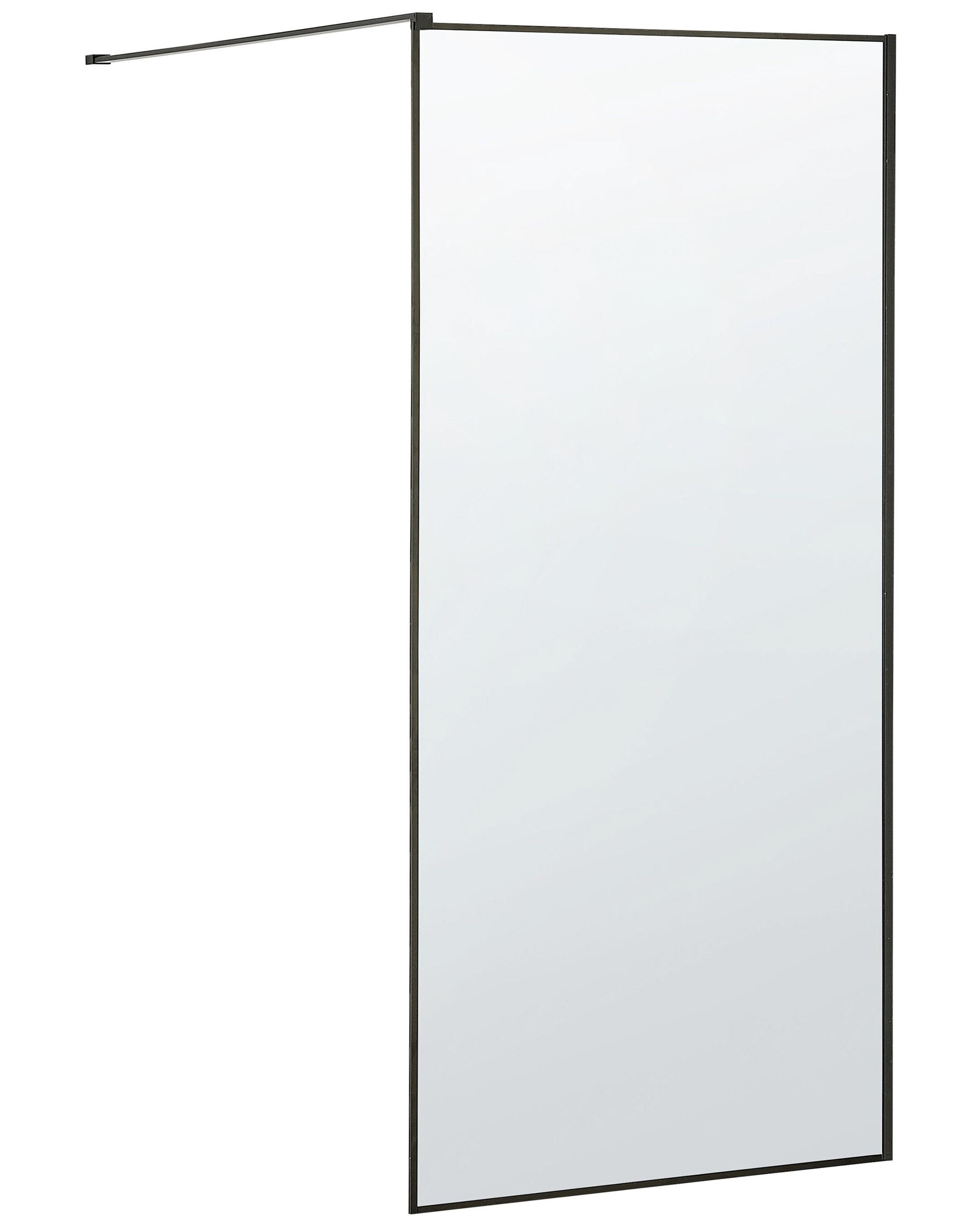 Shower Screen WASPAM II 1000 x 1900 mm Black