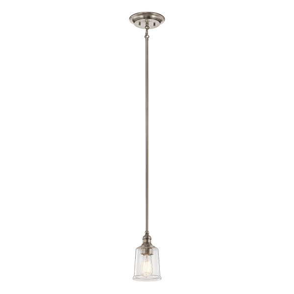 Lampa wisząca klasyczny pewter Waverly 1xE27x60W Kichler