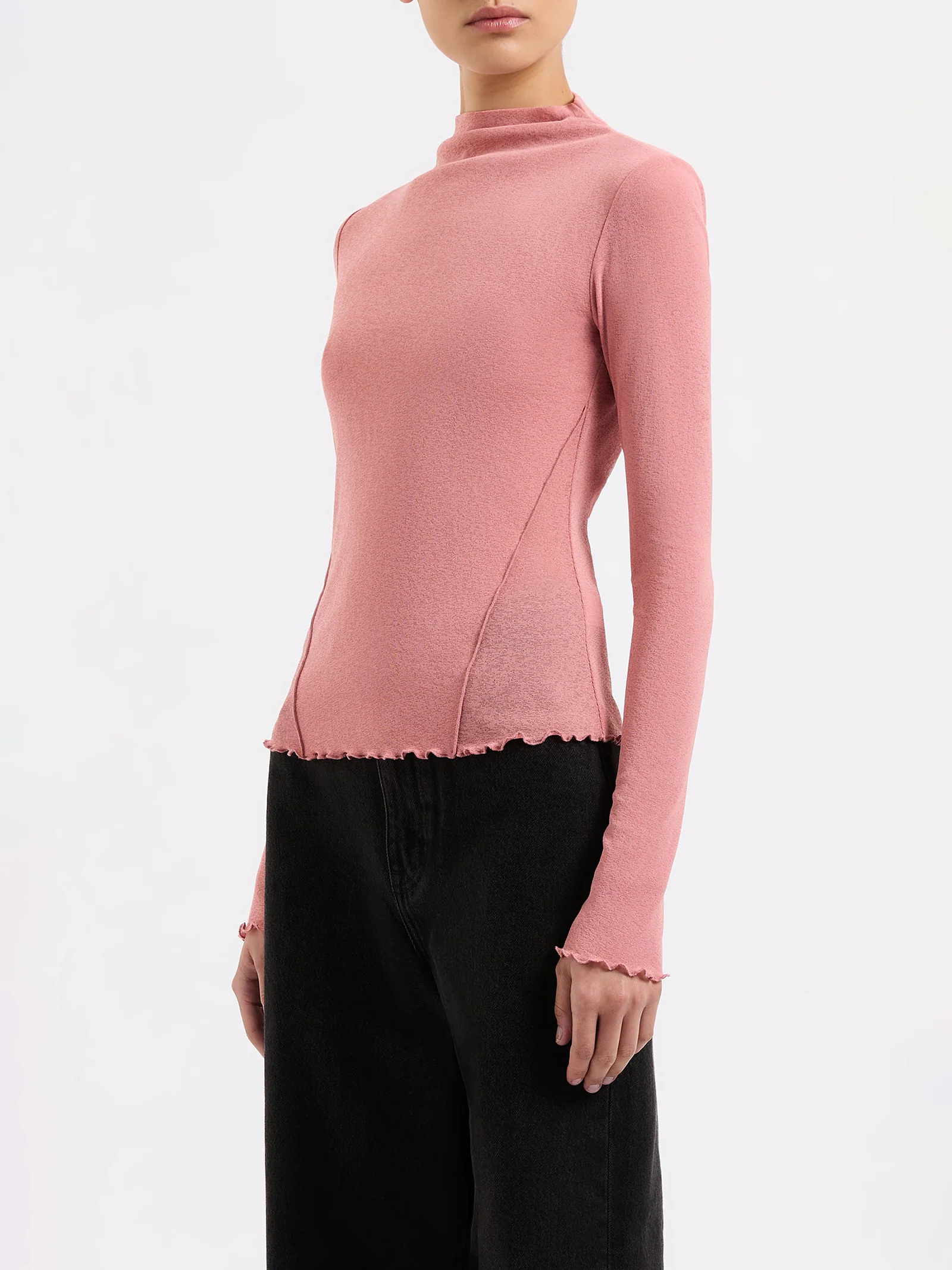 Alton Mesh LS Top
