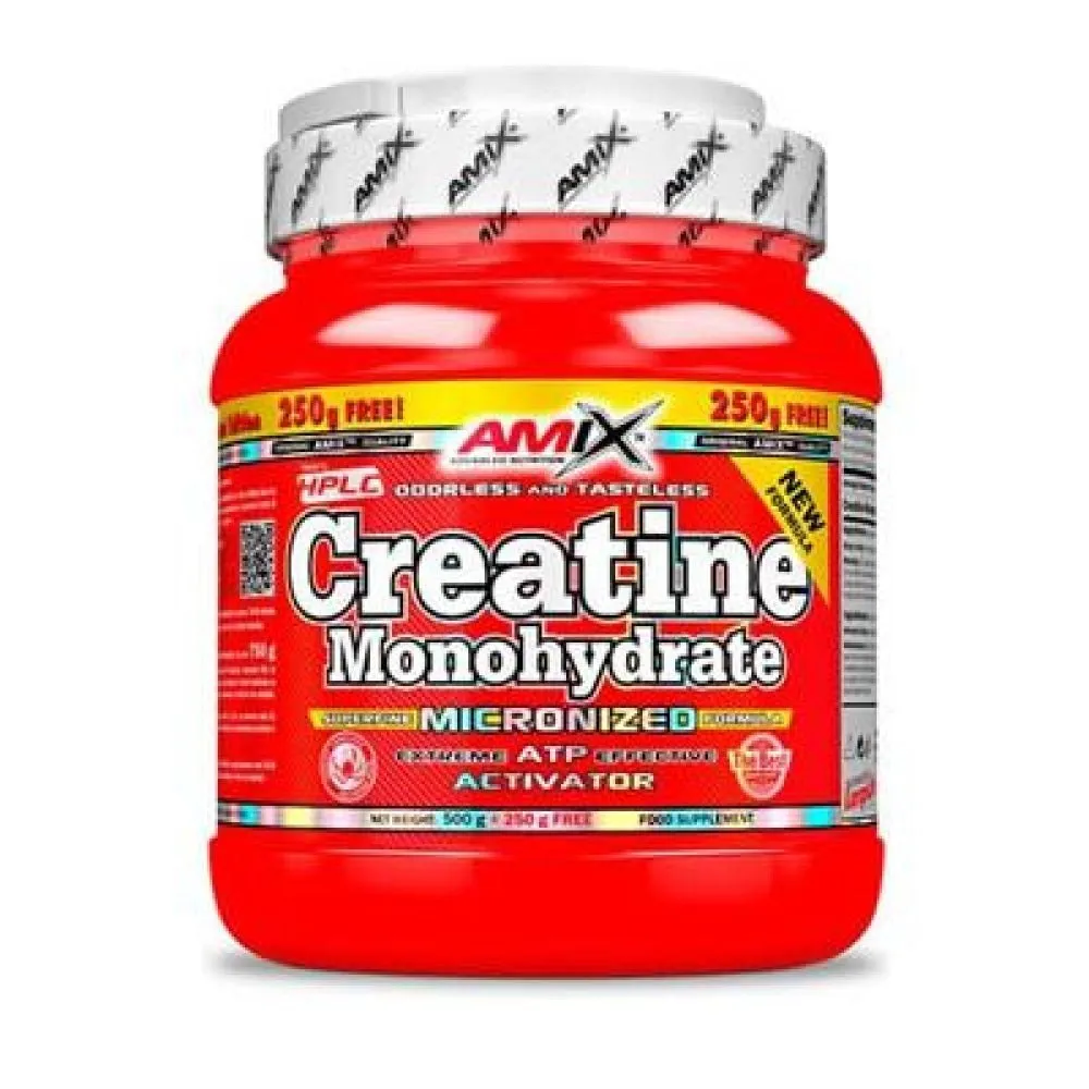 Amix Monahydrate creatine powder neutral flavour 750g