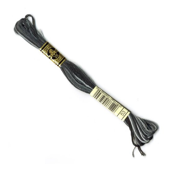 DMC Grey Mouline Special 25 Cotton Thread 8m (53)