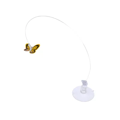 TIAKI Butterfly Suction Cup Cat Toy