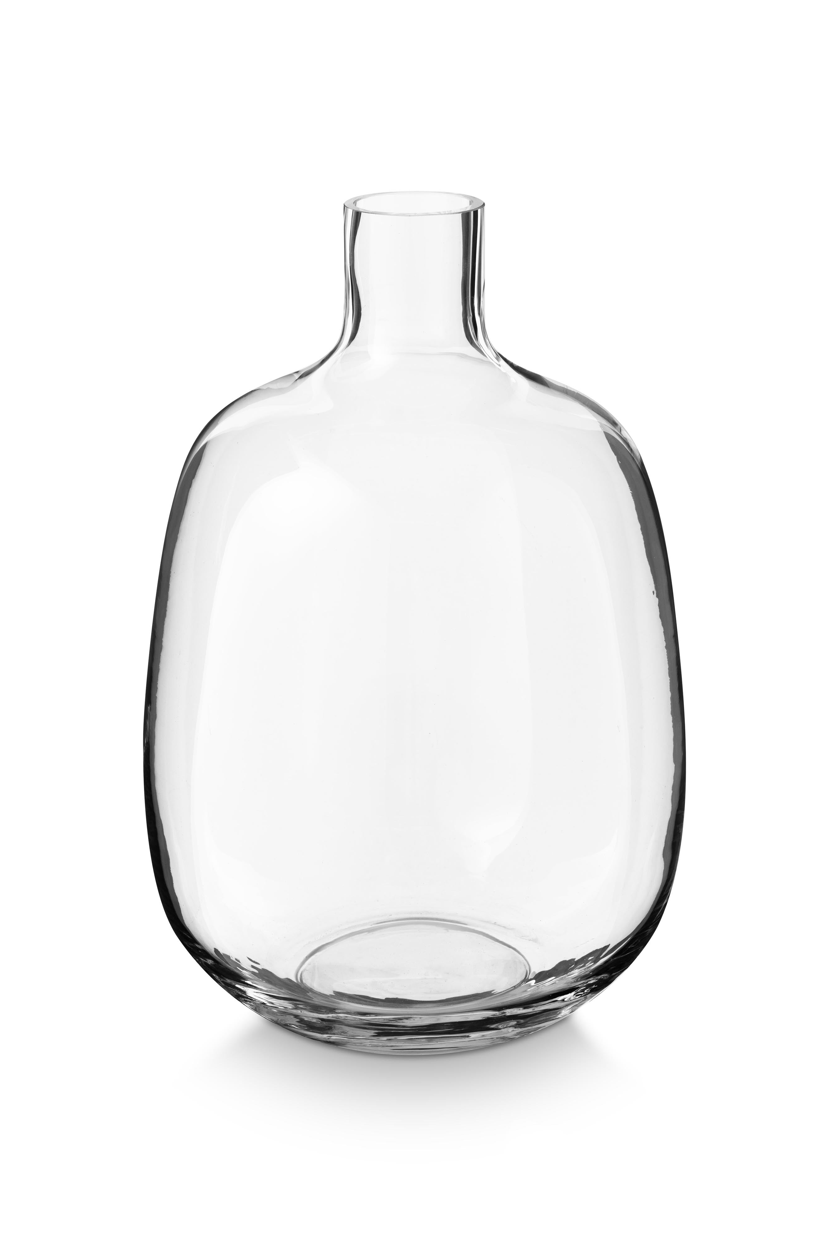 vtwonen Vaas - Glas - Transparant - 27x39.5cm