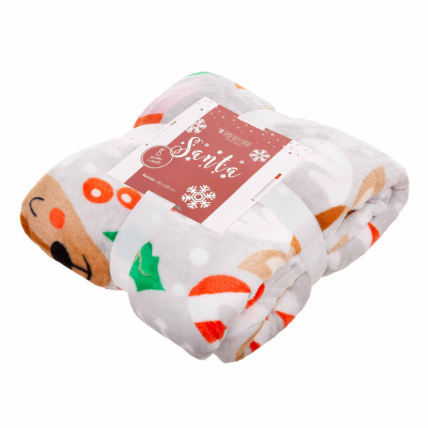 Koc świąteczny Santa 150x200 Spod Igły i Nitki